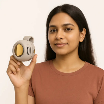 2 in 1 Waist Clip Bladeless Mini Fan