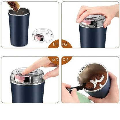 GrindMaster Pro: Electric Coffee & Spice Grinder