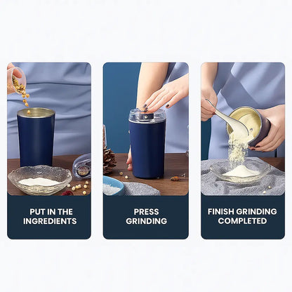 GrindMaster Pro: Electric Coffee & Spice Grinder