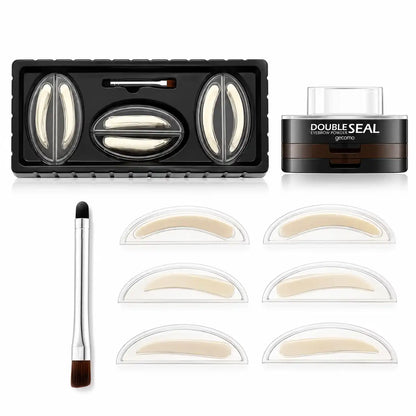 Double Seal Eye Brow Stamp
