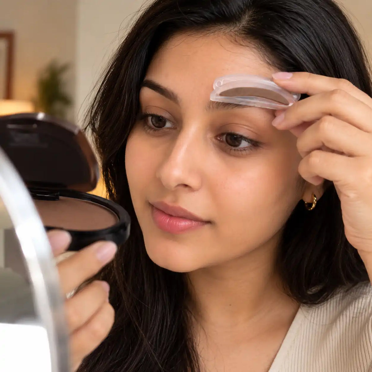 Double Seal Eye Brow Stamp
