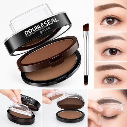 Double Seal Eye Brow Stamp