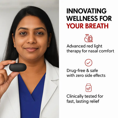 BreathEase | Redlight Therapy Device.
