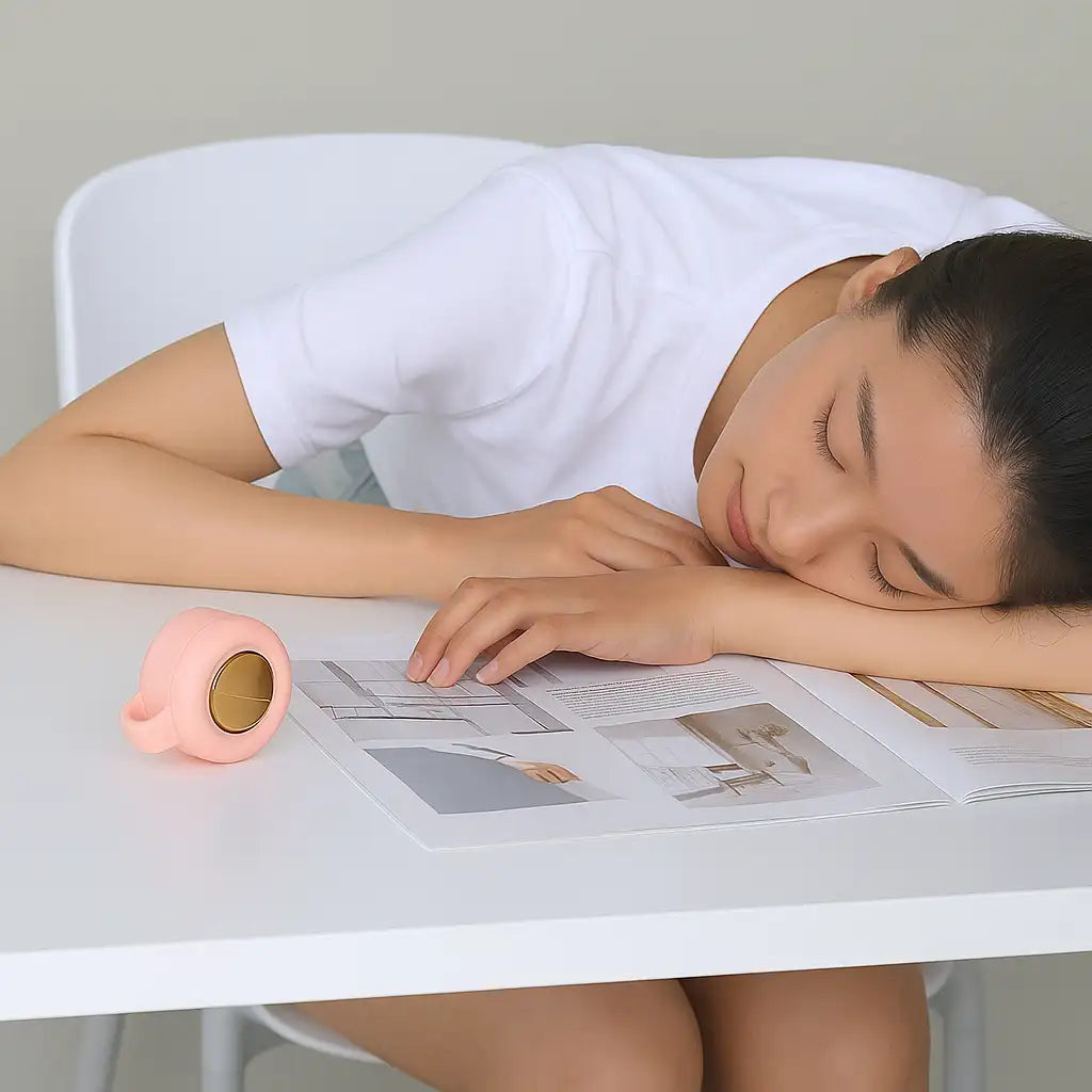 2 in 1 Waist Clip Bladeless Mini Fan