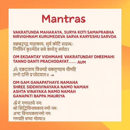 Mantra Chanting Baby Ganesha