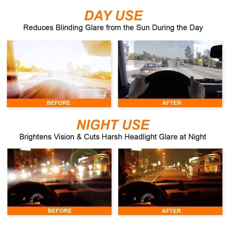 GlareSafe | Polarized Car Visor
