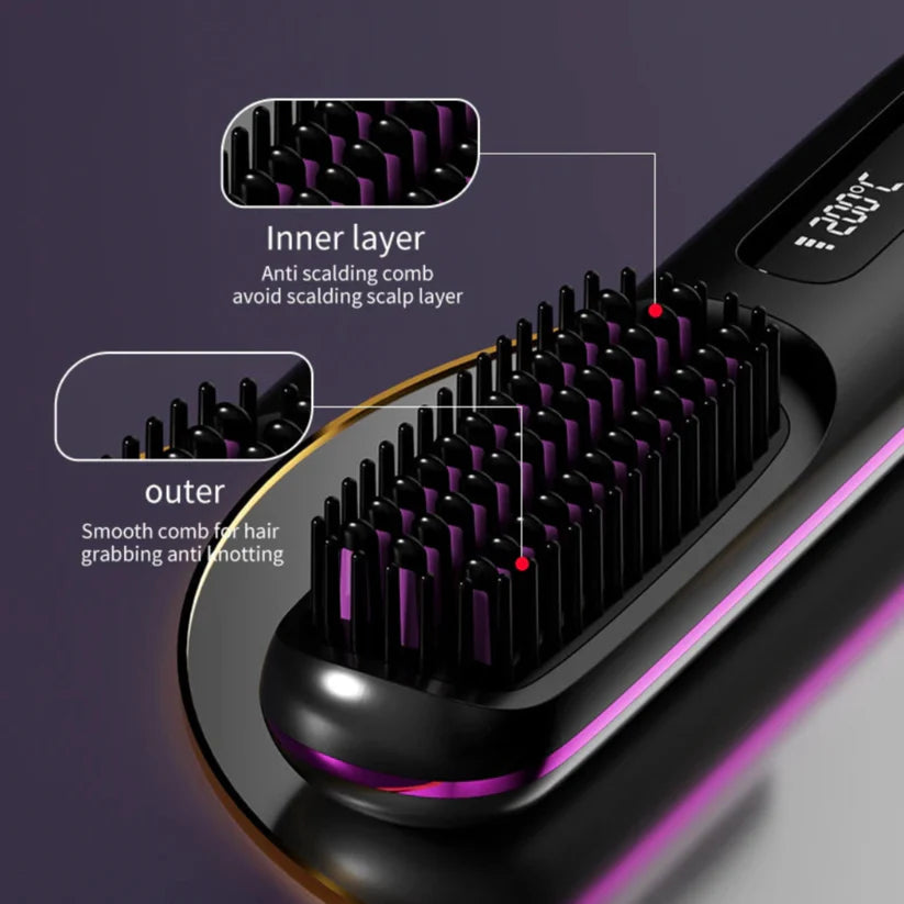 Halostra Hair Straightening Brush