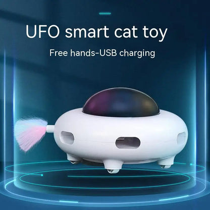 Smart Cat Toy UFO