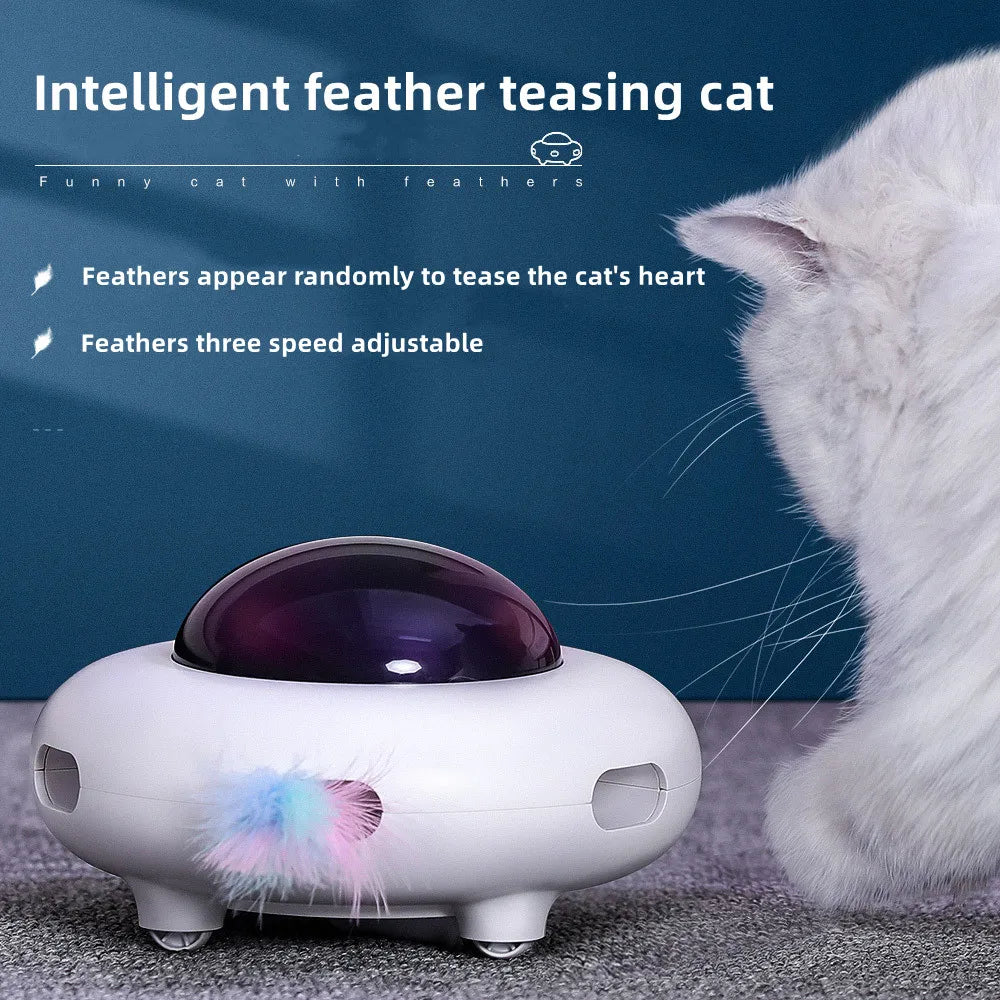 Smart Cat Toy UFO