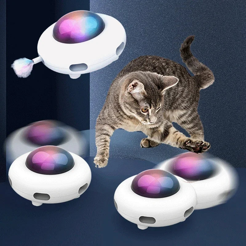 Smart Cat Toy UFO