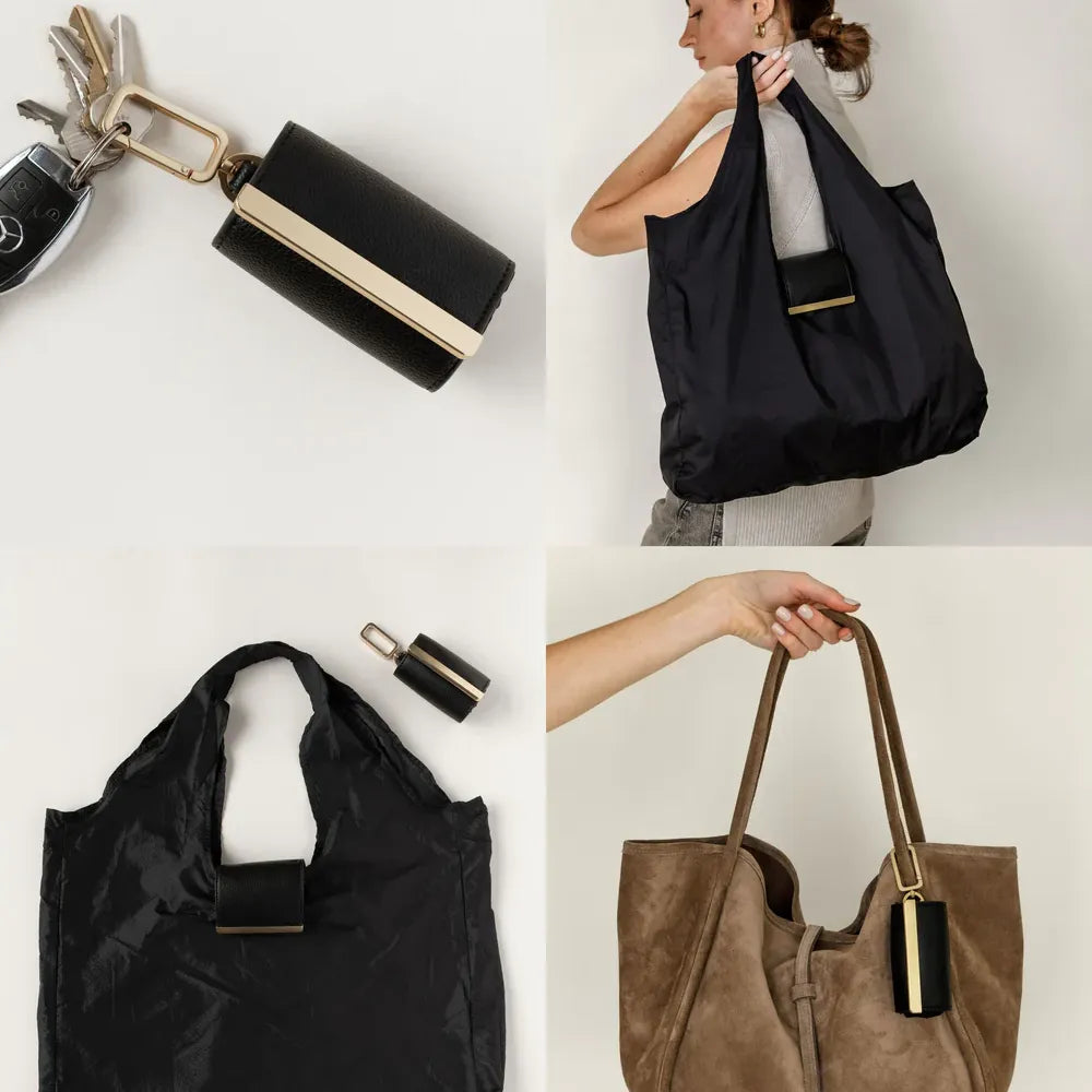 KeyFold Tote Bag: Keychain to Spacious Bag in Seconds