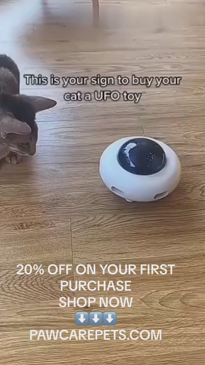 Smart Cat Toy UFO