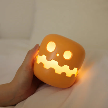 Pumpkin Night Light Eye Protection Table Lamp Sleep